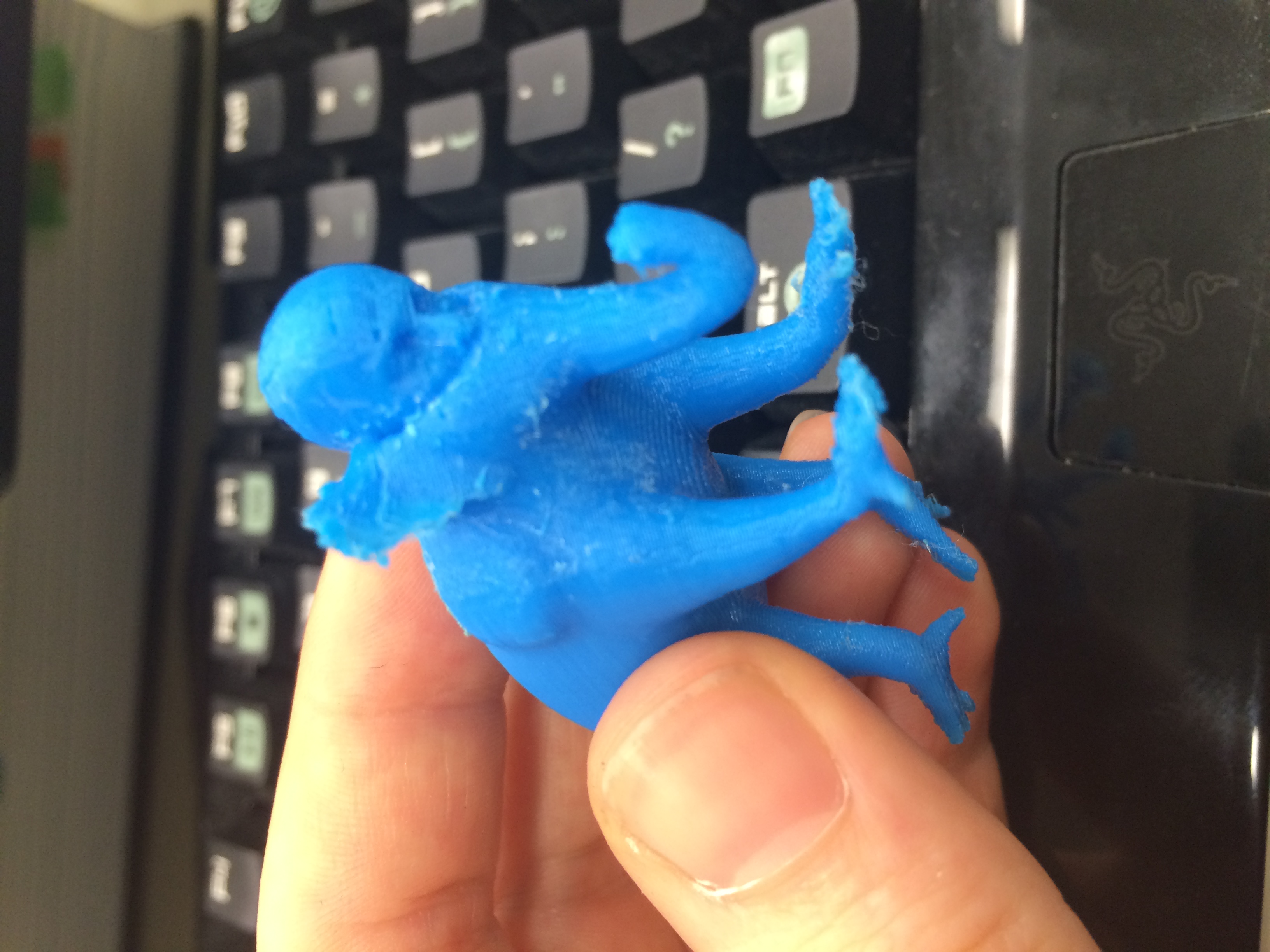For our next instalment of things that don't look like they should be alive: this half-human half-elephant thing...