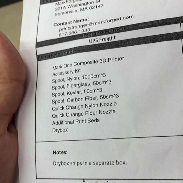 I think this is the coolest invoice I've ever seen. Kevlar and Carbon Fiber.