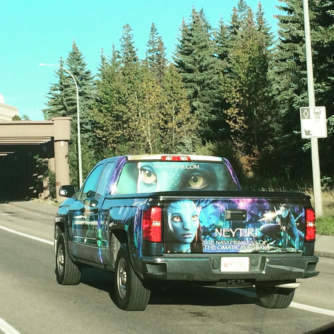Uh, so I saw this truck today. #yeg