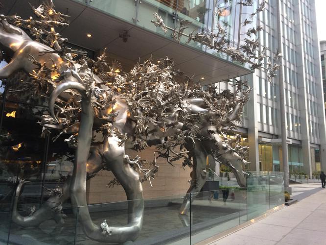 Walking in Toronto
