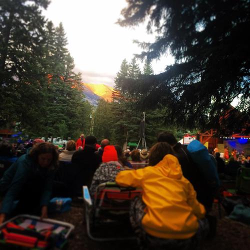 #folk festing in the mountains. #canmore #canmorefolkfest #folkfest