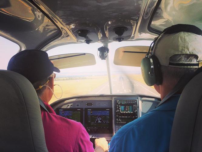 Landing in Billings; en route to the #eclipse ✈️