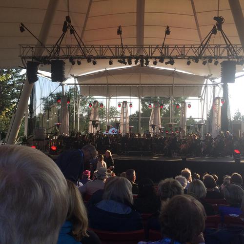Another year, another symphony under the sky with Edmonton symphony orchestra! Getting ready for some outdoors...