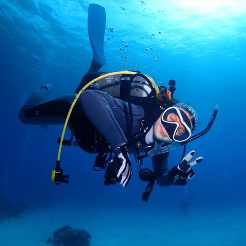 Last day of diving in Okinawa. I’m glad I decided to pack my dive computer last-minute. Exploring the reef in...