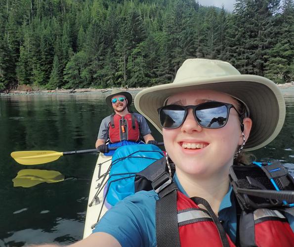Going on an adventures in a sea-kayak for two 🚣🏼‍♀️