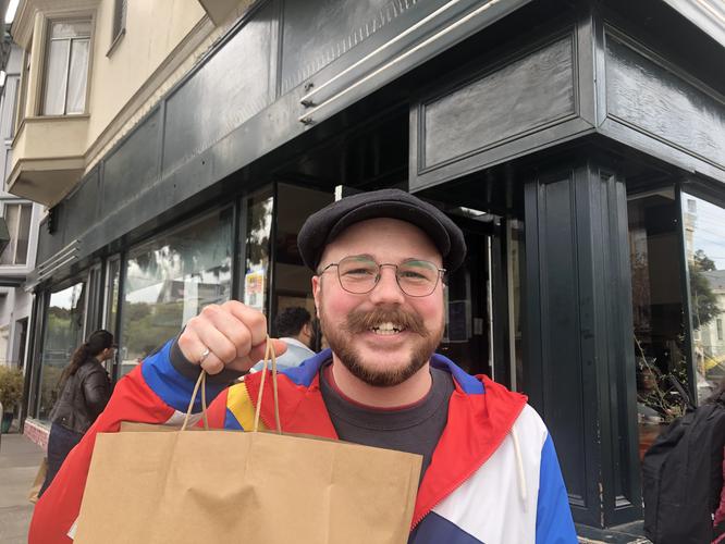 Went to Tartine and got a big loaf of crusty country bread.