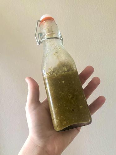 I made my own hot sauce.