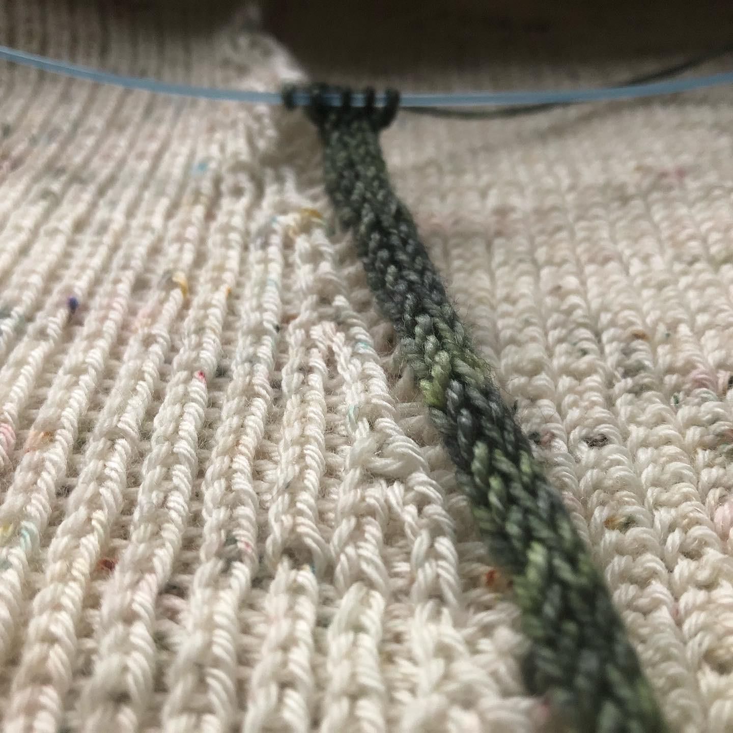 My magnum opus sweater. The perfect brioche.