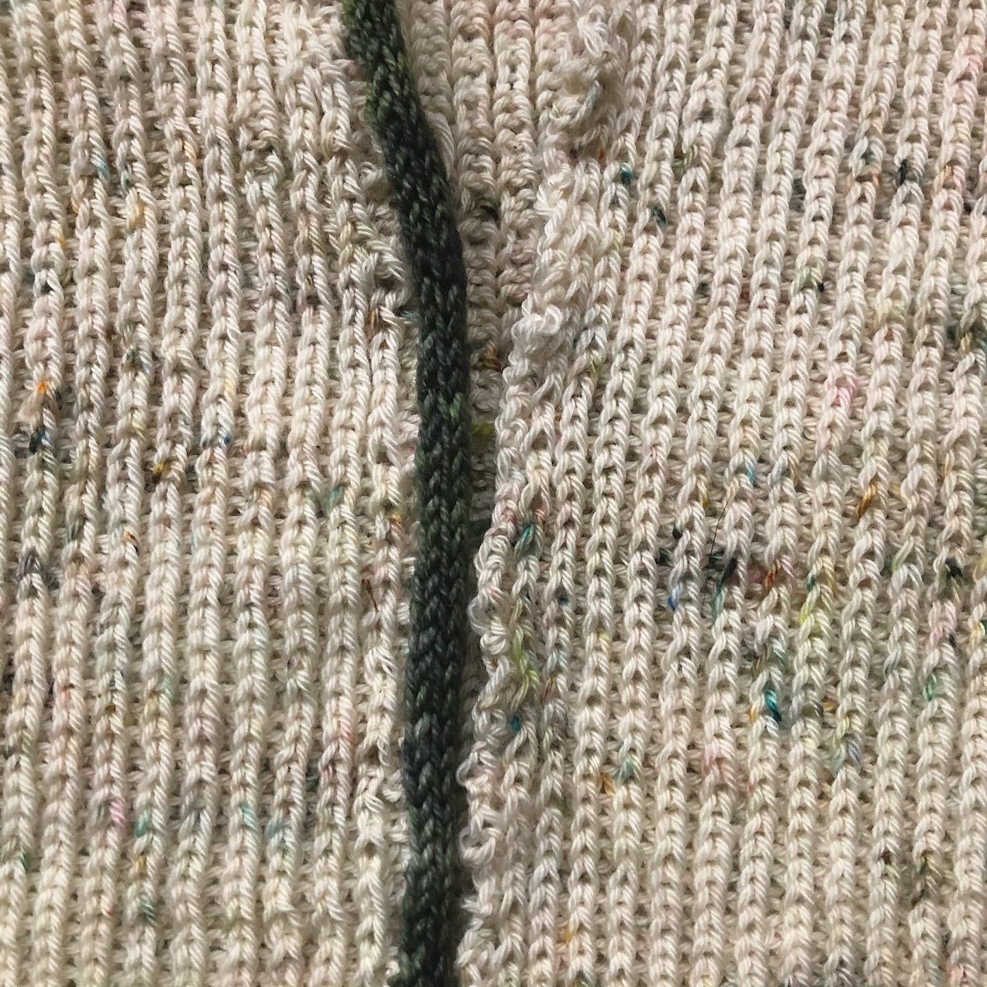 My magnum opus sweater. The perfect brioche.